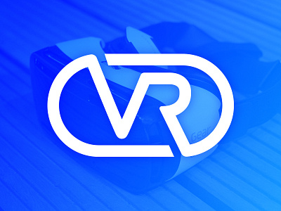 VR Logo logo virtual reality vr