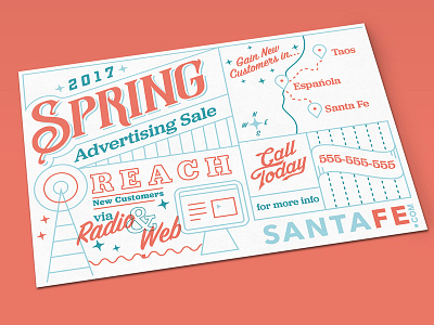 Spring Sale Postcard