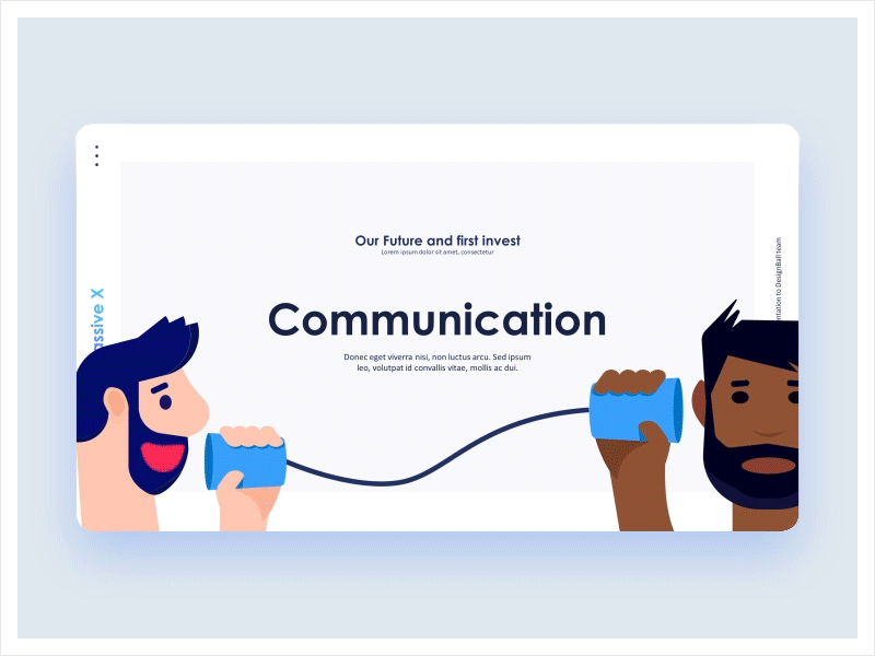 Communication Flat Graphic