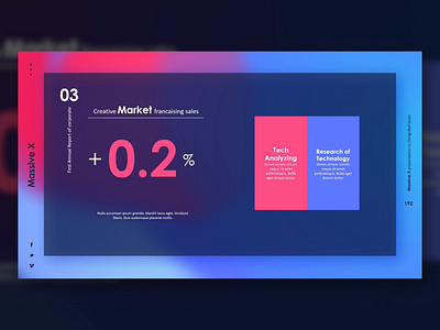 Gradient Design amazing animation attractive business colorful design designball focused gradient gradient color graphic design growth rate massive x powerpoint powerpoint template pptx presentation presentation template slide