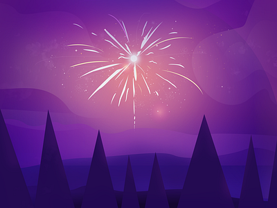 Fireworks design illustration illustrations