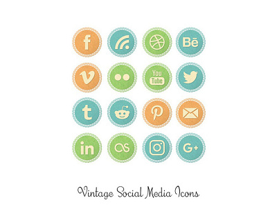 Vintage Lace Social Media Icons icons lace old png social media vintage