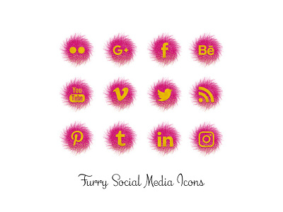 Fur Social Media Icons fur furry gold icons png social media