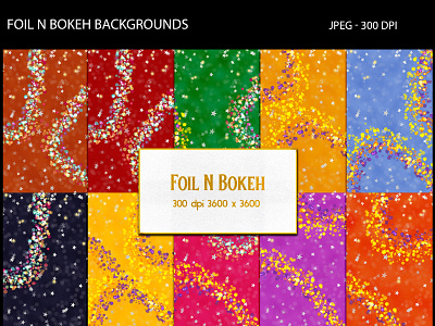 Foil N Bokeh Backgrounds backgrounds bokeh foil patterns textures