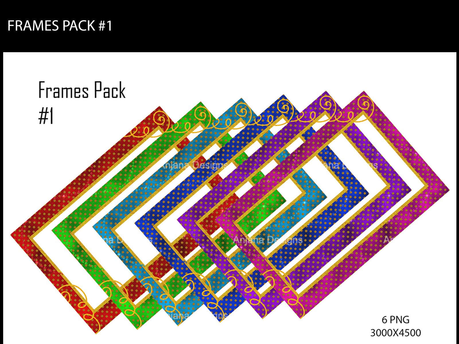 Frames Pack 1 by Anjana on Dribbble