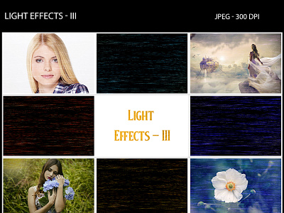 Light Effects – III abstract frames light masks