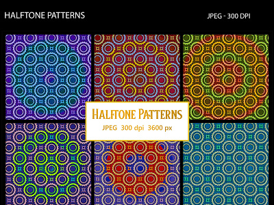 Halftone Patterns abstract backgrounds halftone patterns textures