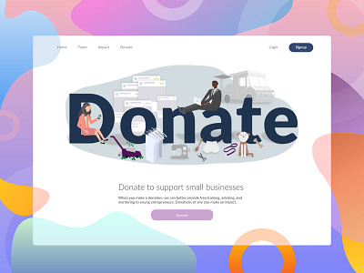 Donate Illustration