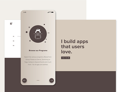 Simple design app branding design illustration simple typography ui ux