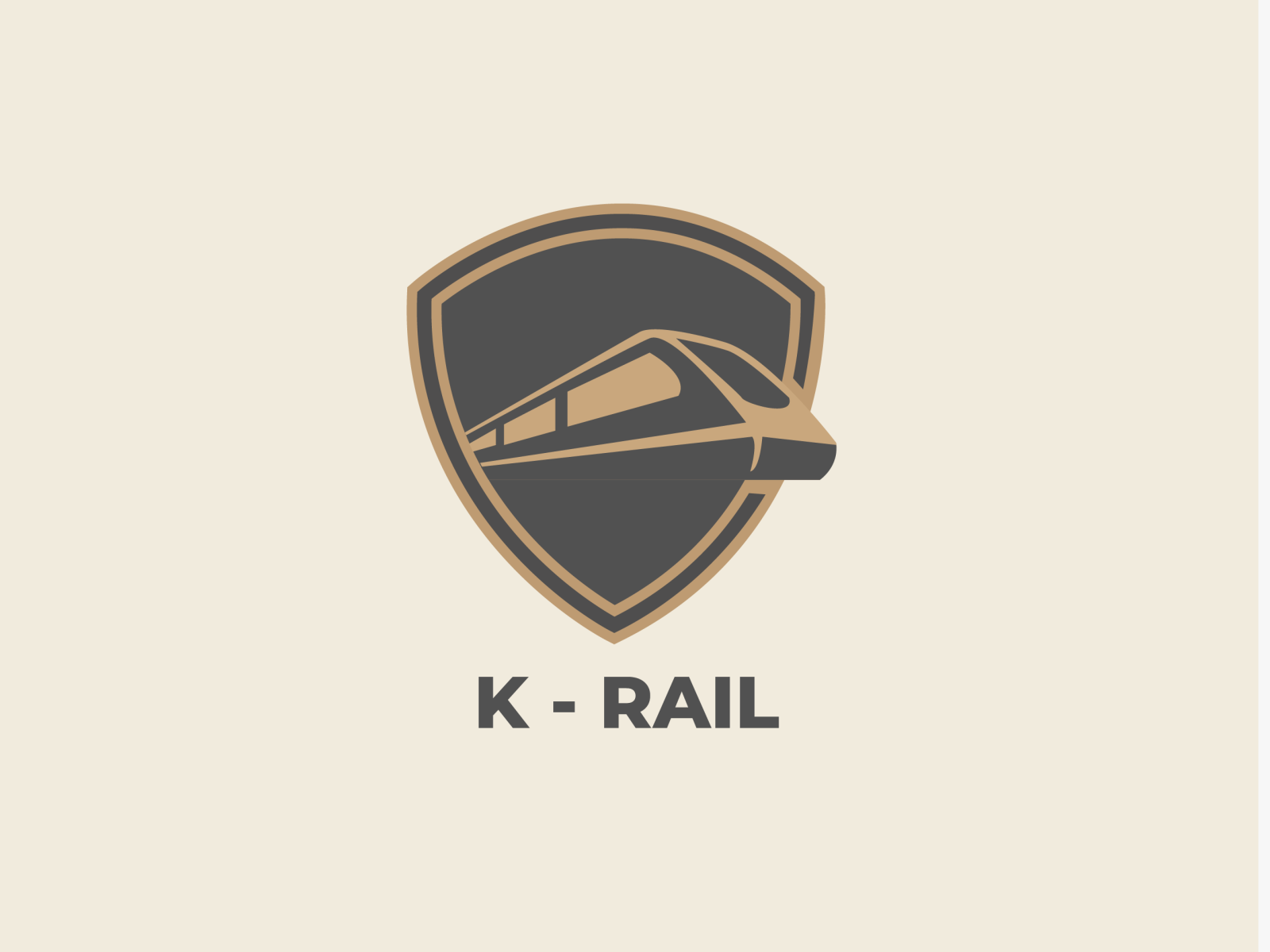 K RailLogo by Alwinroy Netto on Dribbble