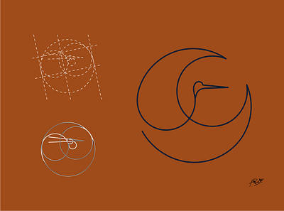 Logo with Grid illustrator logo minimal simple