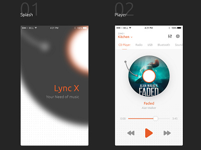 Lync X - Your Need of Music - iPhone Application