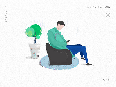 Daily life illustrations