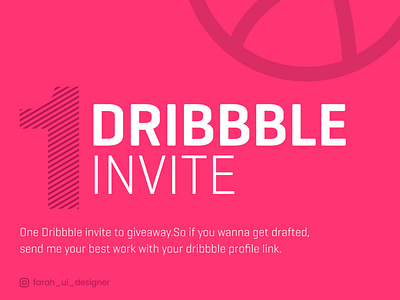 Dribbble Invite :)