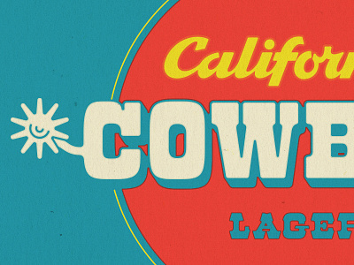 California Cowboy beer california cowboy custom type spur
