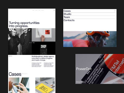 Design Agency Portfolio branding case study design logo typography website website design