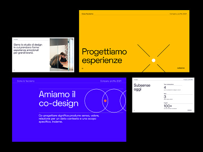 Design Agency Deck blue branding company profile deck design design identity illustration presentation design typography