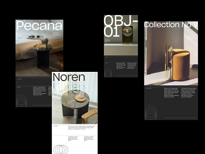 Furniture Poster Design branding dark color dark palette design graphic design interface typography ui website website design website hero