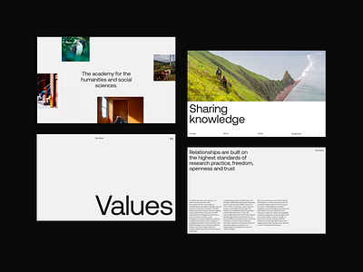 Research Institute Design 02 branding design typography ui website website design