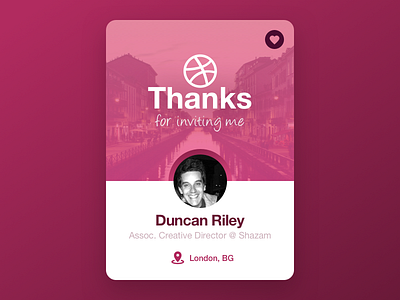 Thank you, Duncan card debuts ui