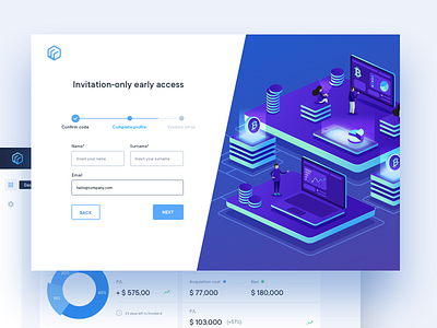 Cryptocurrency Platform by Andrea Montini on Dribbble