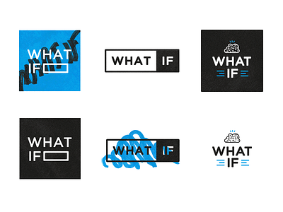 What If Logos badge branding gotham identity logo mark