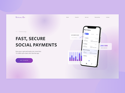 Finance Landing Page