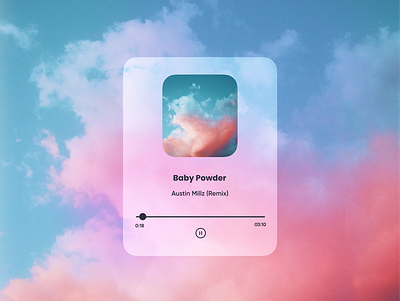 Playlist page app brand branding design figma ui