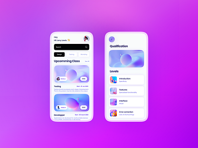 UI for mobile app