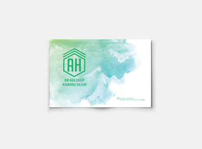 Brand book for Cleaning Company AHG Sydney branding design illustration logo typography vector