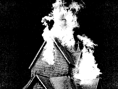 Hostage Animal black metal church burn fire ngnm