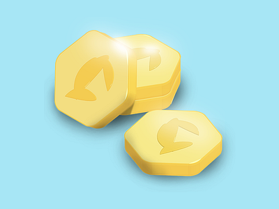 Gold Coins! 3d adobe ai app game games gold gold coins illustration mobile app mobile application philippines