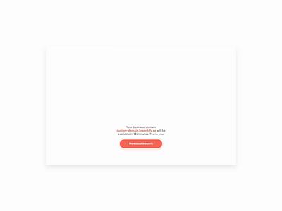 Branchify Welcome/Landing Page - Motion Design animation branchify cebu landing page motion design philippines timothy ouano ui ux welcome page