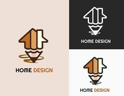 Home Logo Design branding cute design flat home icon illustration logo logo design minimal vector