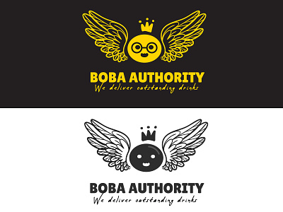 Boba Logo Ideas branding cartoon cute design flat icon illustration logo minimal vector