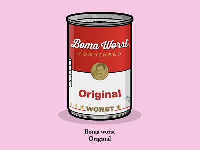 BOMA worst original affinitydesigner andy warhol boma design fcdekampioenen flat graphic illustration kampioenen product soup vector