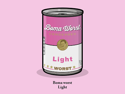 BOMA worst Light affinitydesigner andy warhol belgium branding design fc de kampioenen graphic illustration kampioenen vector