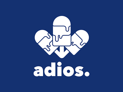 Logo outfit Night King adidas affinitydesigner belgium branding design graphic ice icon illustration ui ux vector