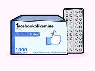 Social Media Pharmacy: part I affinitydesigner belgium branding design facebook graphic icon illustration like logo medic pharmacy pills social media thumb up ui vector