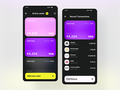 Banking App - Concept bank banking banking app branding creditcard design figma design finance finance app mobile ui payment statistics ui ux