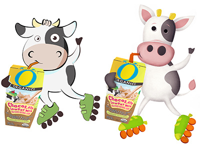 Cow samples dribbble