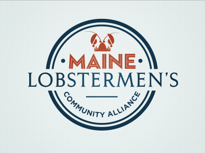 Logo version 1 lobster logo maine
