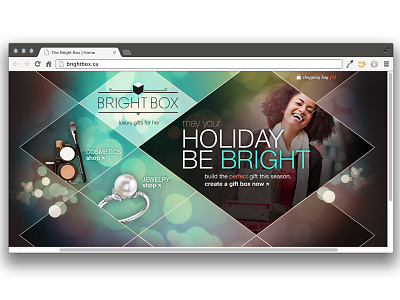 The Bright Box- website retail website