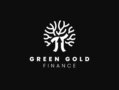 Green Gold Finance brand identity branding design graphic design logo vector