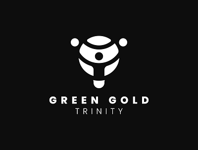 Green Gold Trinity brand identity branding design graphic design logo vector