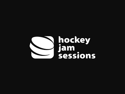 Hockey Jam Sessions brand identity branding design graphic design logo vector