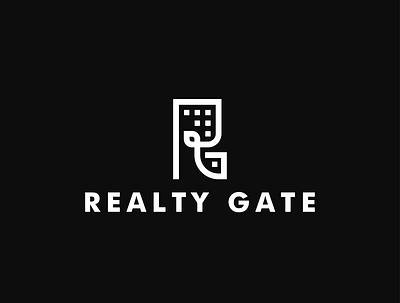 Realty Gate brand identity branding design graphic design logo vector