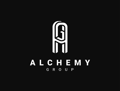 Alchemy Group brand identity branding design graphic design logo vector