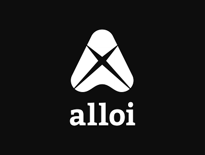 Alloi brand identity branding design graphic design logo vector