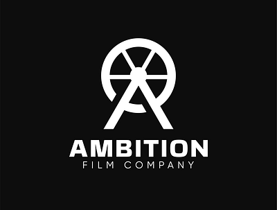 Ambition Film Company brand identity branding design graphic design logo vector